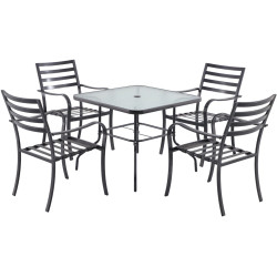 Set mobilier de gradina Naterial Rono (Grey) Thumb