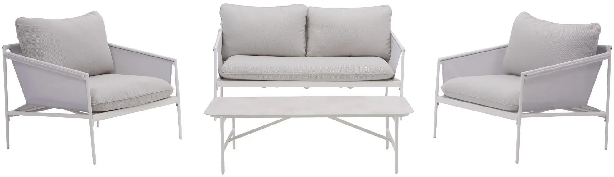 Set mobilier de gradina Naterial Sigma (Beige) - 2