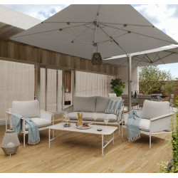 Set mobilier de gradina Naterial Sigma (Beige)