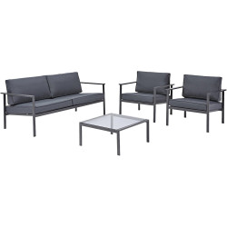 Set mobilier de gradina Naterial Trino (Grey) Thumb