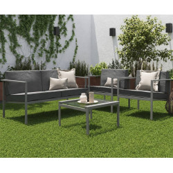 Set mobilier de gradina Naterial Trino (Grey)