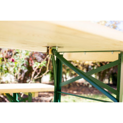 Set mobilier de gradina 11660453 (Natural/Green) Thumb