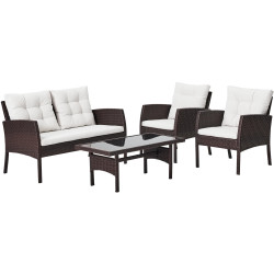 Set mobilier de gradina Amos (Brown) Thumb