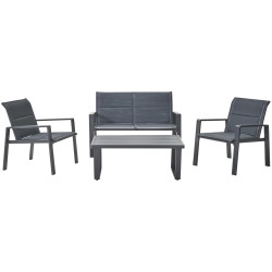 Set mobilier de gradina Aramis (Anthracite) Thumb