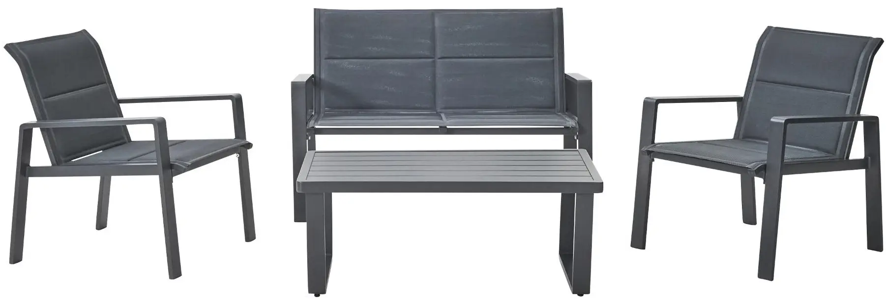 Set mobilier de gradina Aramis (Anthracite) - 2