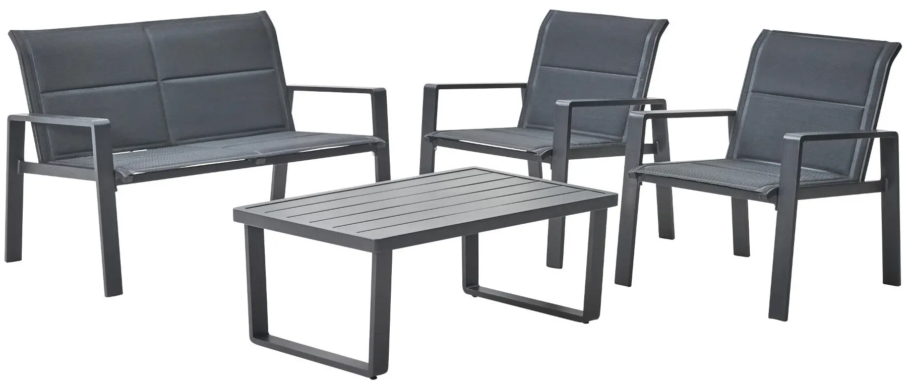 Set mobilier de gradina Aramis (Anthracite) - 3