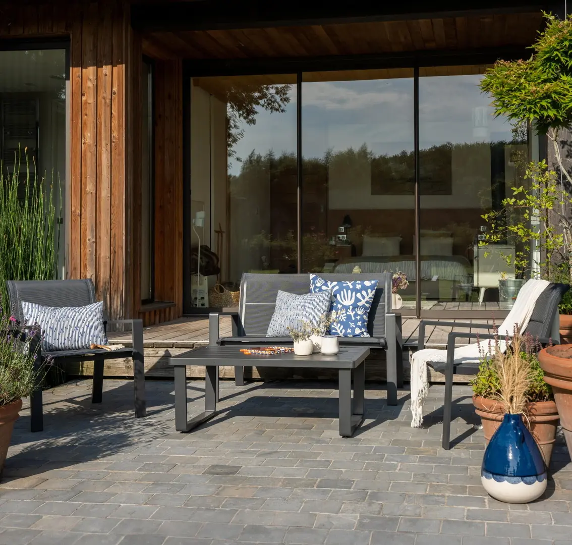 Set mobilier de gradina Aramis (Anthracite)