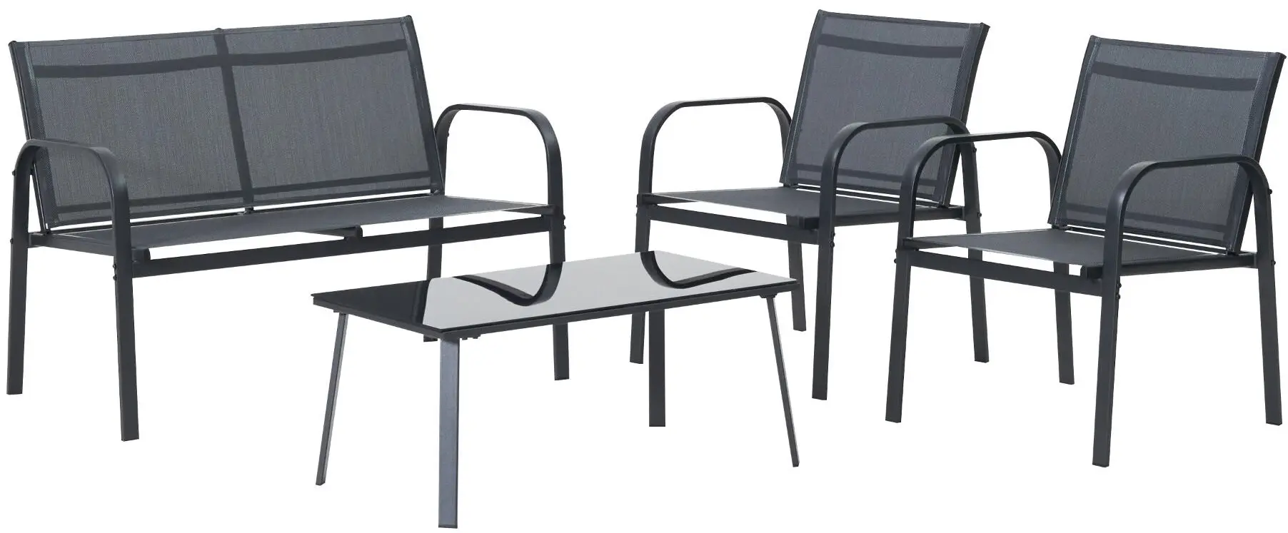 Set mobilier de gradina Beo (Grey) - 2