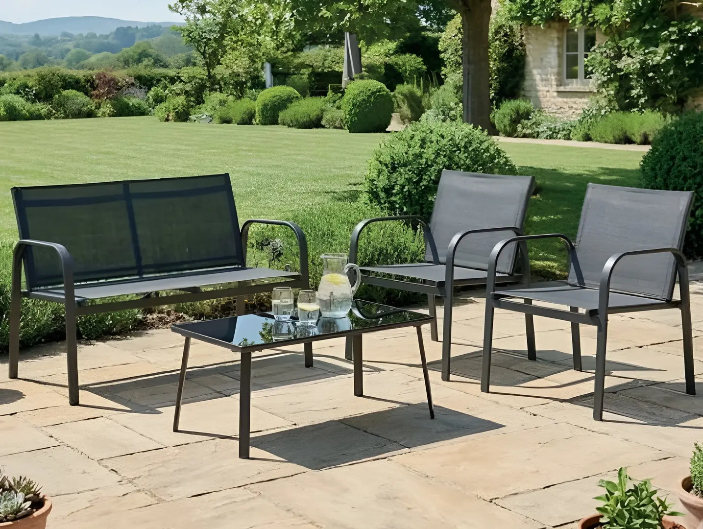 Set mobilier de gradina Beo (Grey)