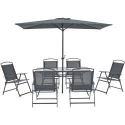 Set mobilier de gradina Doma (Grey) Thumb