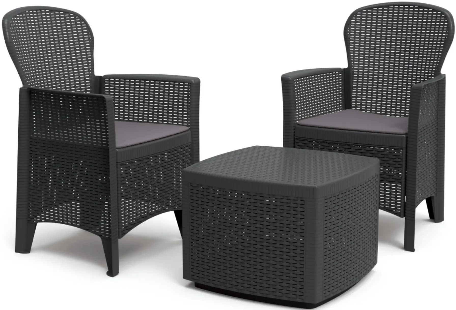 Set mobilier de gradina Tree (Anthracite) - 2