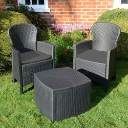 Set mobilier de gradina Tree (Anthracite)