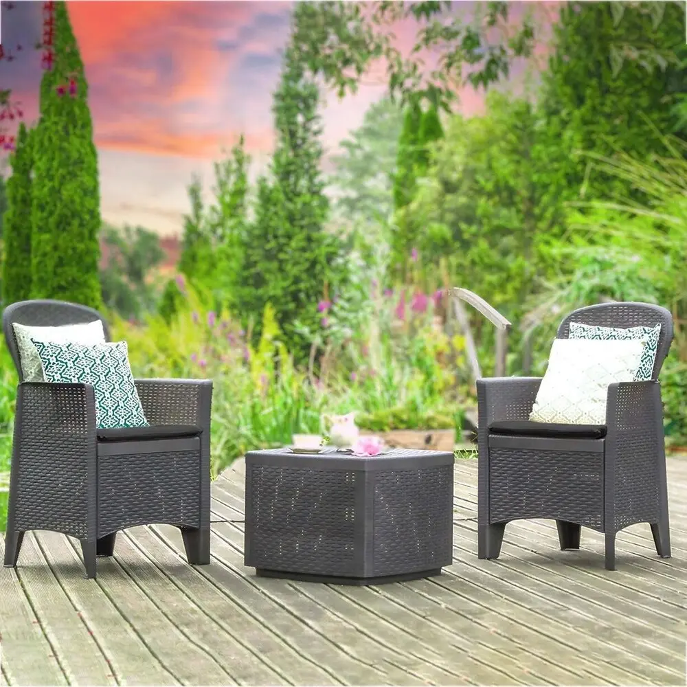 Set mobilier de gradina Tree (Anthracite) - 5