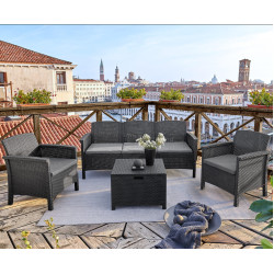 Set mobilier de gradina Venezia 11833374 (Grey)
