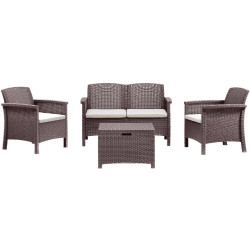 Set mobilier de gradina Venezia (Brown) Thumb