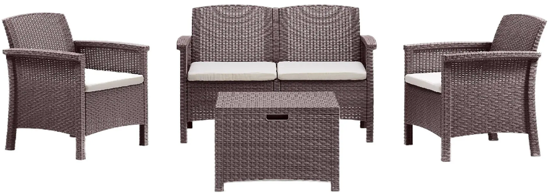 Set mobilier de gradina Venezia (Brown) - 2