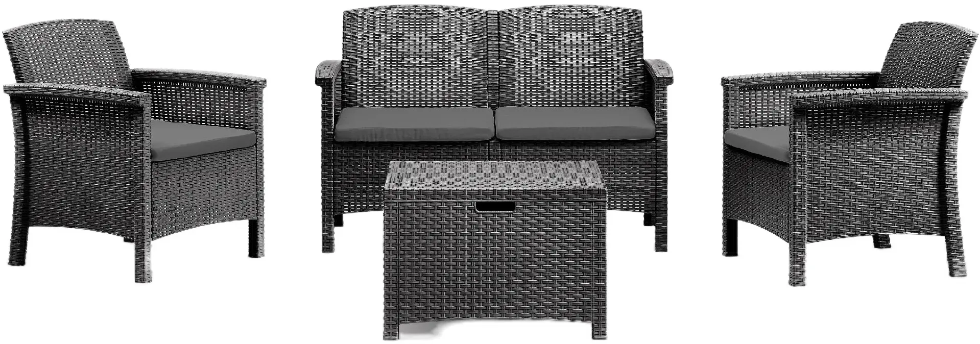 Set mobilier de gradina Venezia (Grey) - 2