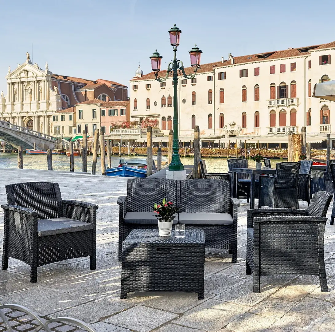 Set mobilier de gradina Venezia (Grey)