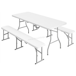 Комплект кемпинговой мебели Outsunny A20-469V00WT (White)