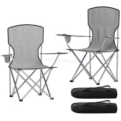Комплект кемпинговых стульев Outsunny A20-612V00GY (Grey)