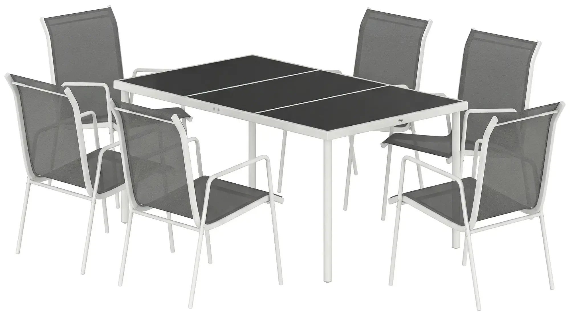 Комплект садовой мебели Outsunny 84B-422V02GY (Grey) - 3