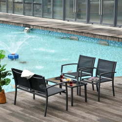 Set mobilier de gradina Outsunny 84B-508 (Black)