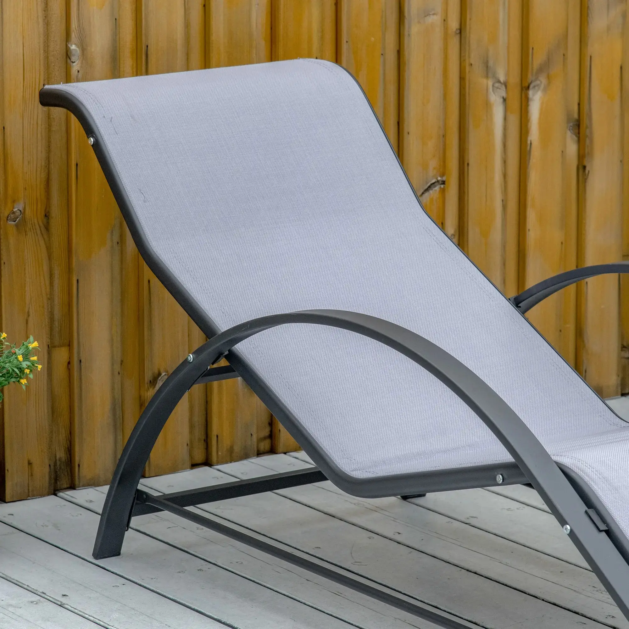 Set mobilier de gradina Outsunny 84B-570LG (Light Grey) - 5