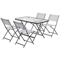 Комплект садовой мебели Outsunny 84G-259V00GY (Grey) Thumb