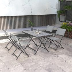 Комплект садовой мебели Outsunny 84G-259V00GY (Grey)