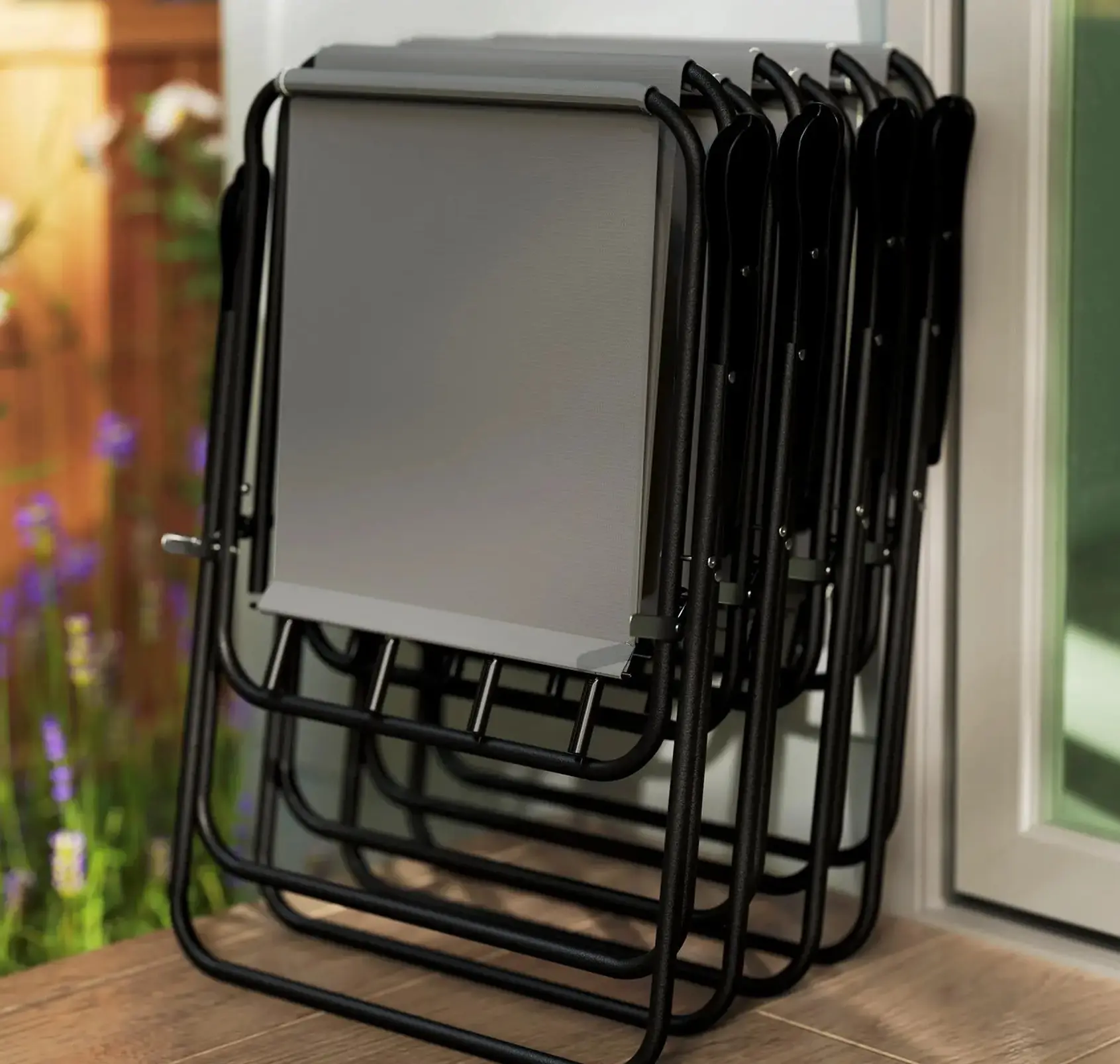 Комплект садовой мебели Outsunny 84G-633V00GY (Grey) - 5