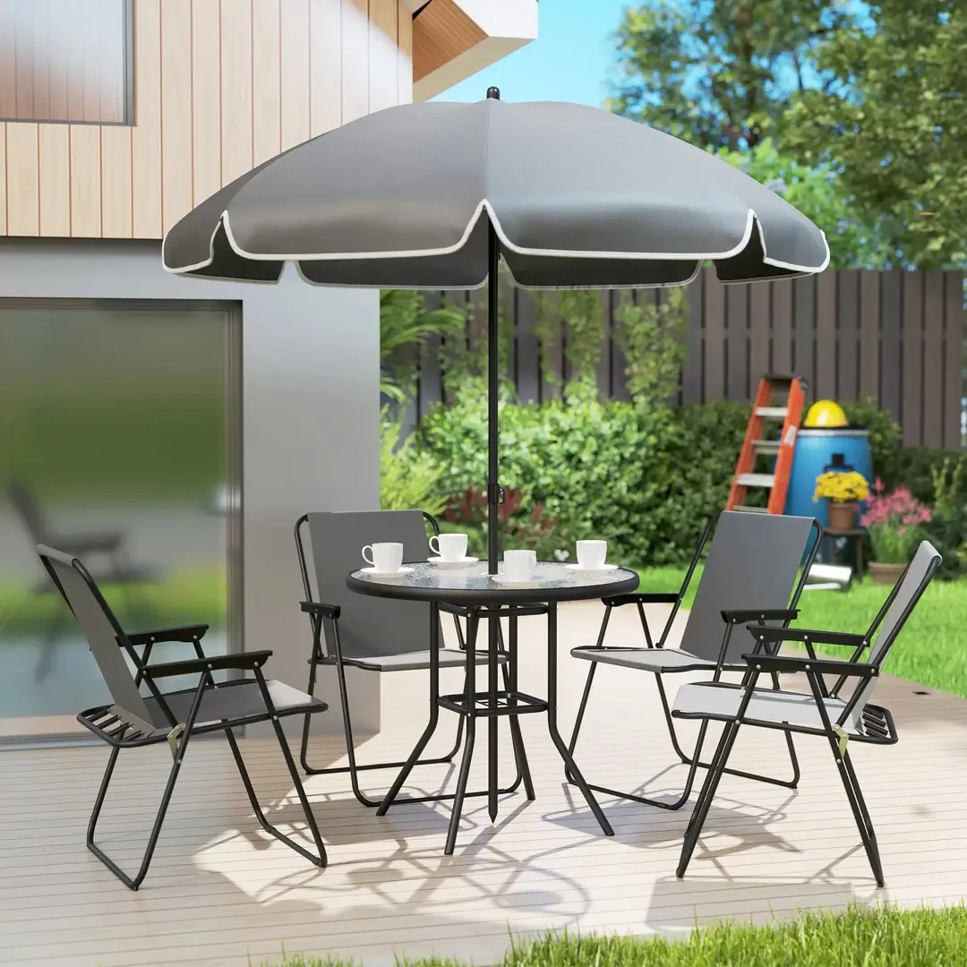Комплект садовой мебели Outsunny 84G-633V00GY (Grey)