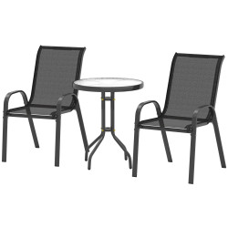 Комплект садовой мебели Outsunny 84G-682V00BK (Black) Thumb