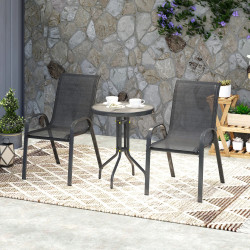 Комплект садовой мебели Outsunny 84G-682V00BK (Black) Thumb