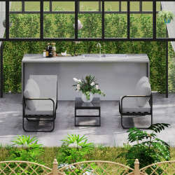 Set mobilier de gradina Outsunny 84G-693V00GY (Grey) Thumb