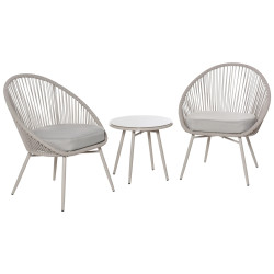 Комплект садовой мебели Outsunny 863-079 (Cream White) Thumb