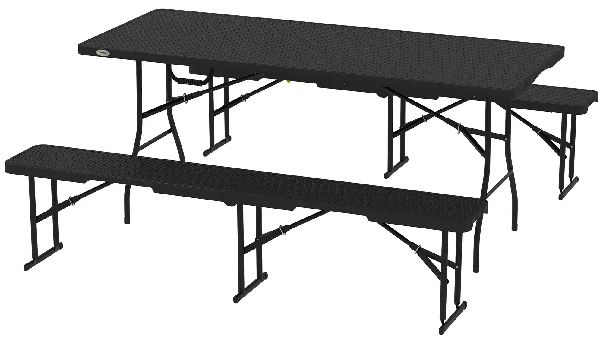 Комплект садовой мебели Outsunny A20-470V00BK (Black) - 2