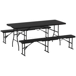 Комплект садовой мебели Outsunny A20-470V00BK (Black)