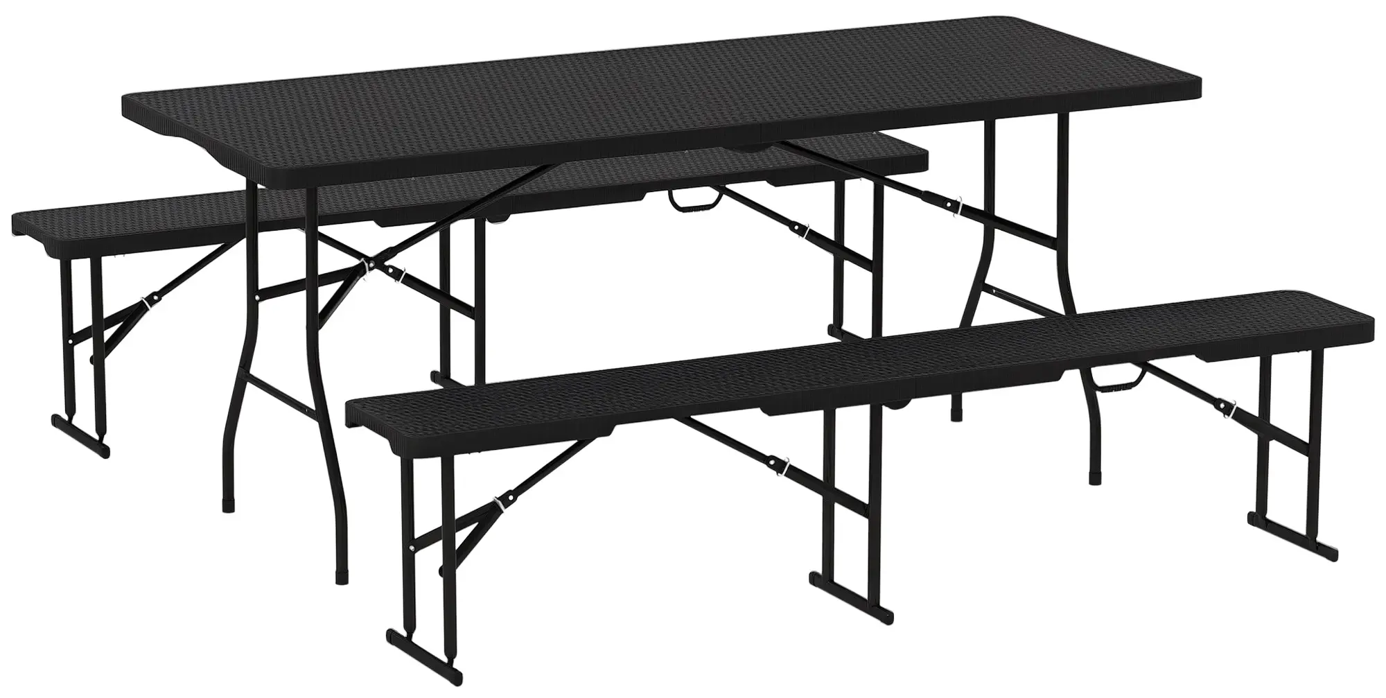 Комплект садовой мебели Outsunny A20-470V00BK (Black)