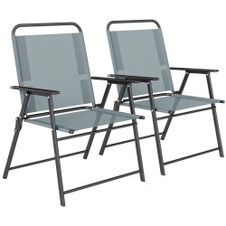 Комплект садовых стульев Outsunny 84K-179V00GY (Grey) Thumb