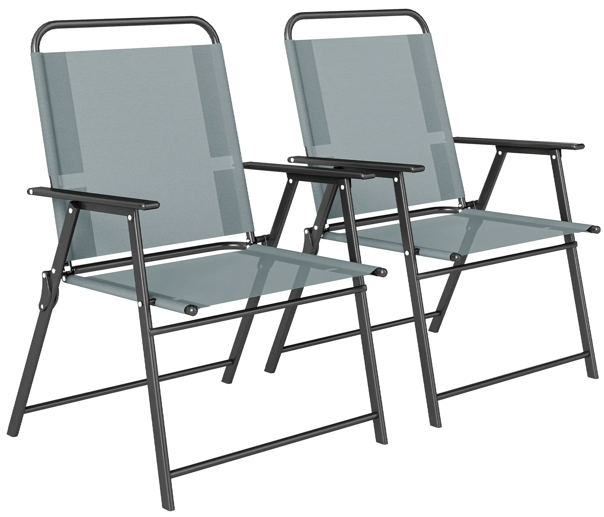 Комплект садовых стульев Outsunny 84K-179V00GY (Grey) - 2