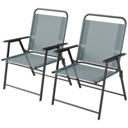 Комплект садовых стульев Outsunny 84K-179V00GY (Grey) Thumb