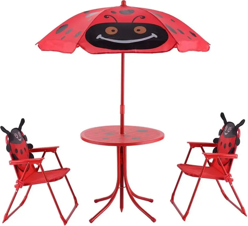 Set mobilier de gradina pentru copii Patio Ladybug (Red) - 3