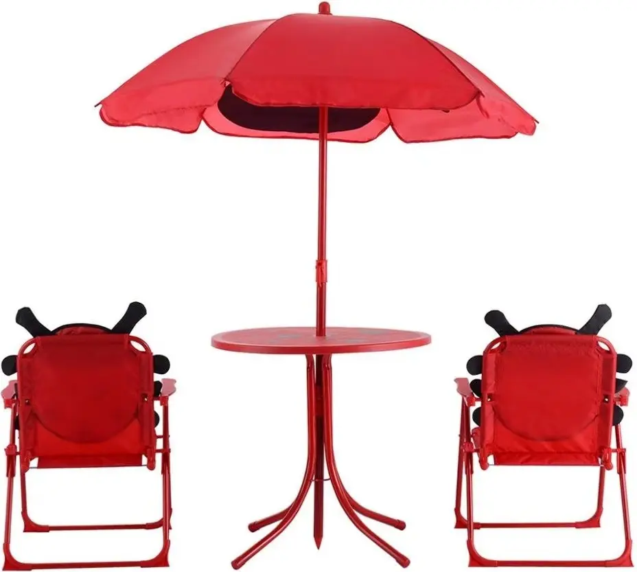 Set mobilier de gradina pentru copii Patio Ladybug (Red) - 4