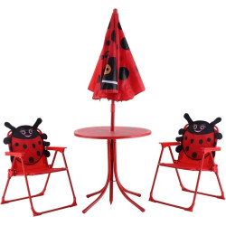 Set mobilier de gradina pentru copii Patio Ladybug (Red) Thumb