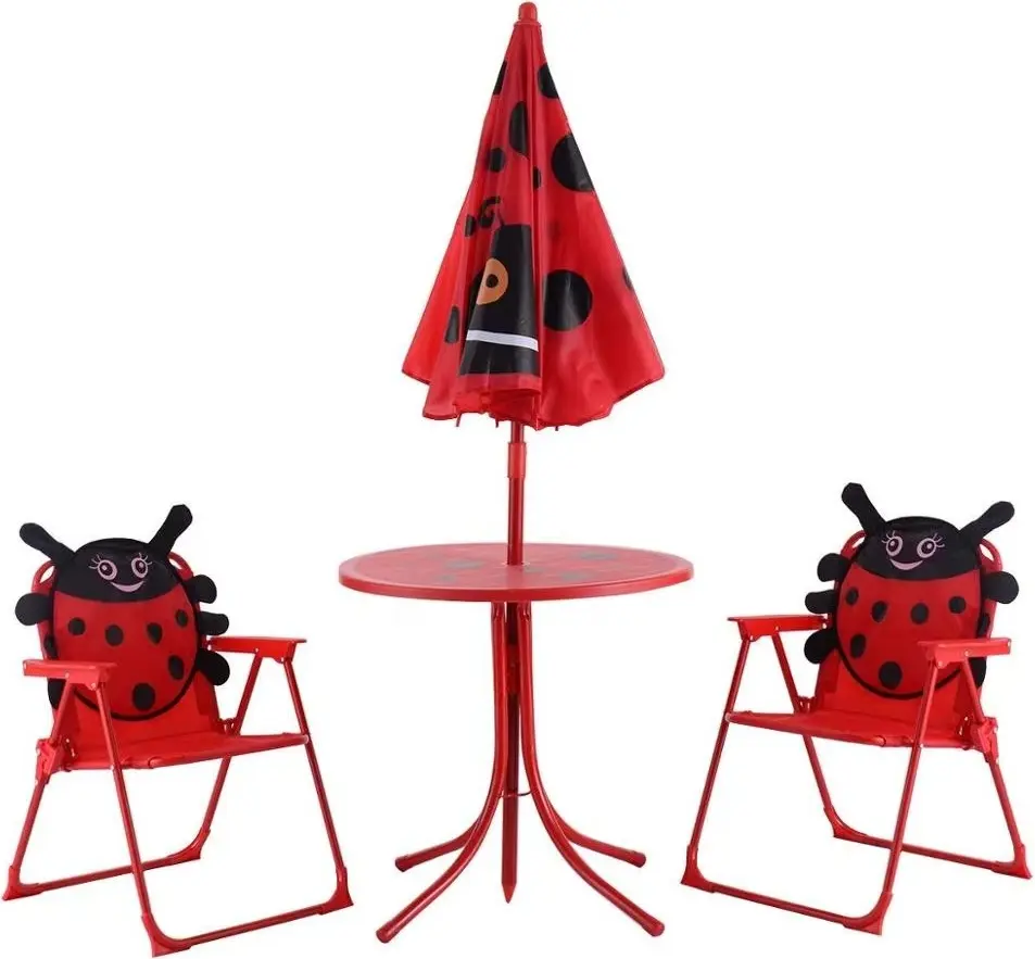 Set mobilier de gradina pentru copii Patio Ladybug (Red) - 8