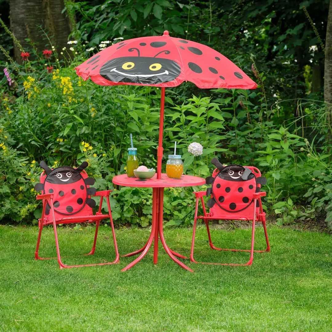Set mobilier de gradina pentru copii Patio Ladybug (Red)