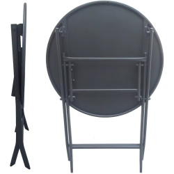 Set mobilier de gradina Patio Bistro 57410 (Grey) Thumb