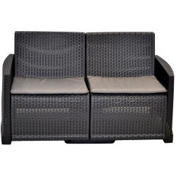 Set mobilier de gradina ProGarden 1032149 (Anthracite/Grey) Thumb