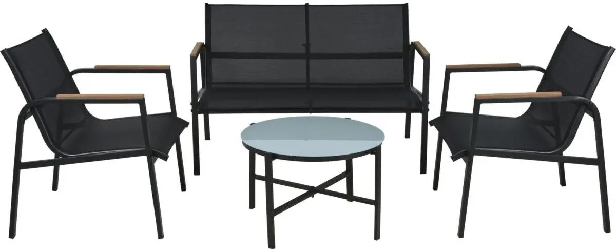 Set mobilier de gradina ProGarden 914109 (Black)