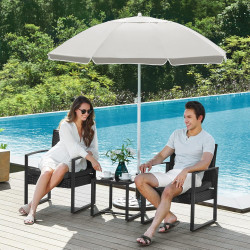 Комплект садовой мебели Songmics GGF010B01 (Black) Thumb